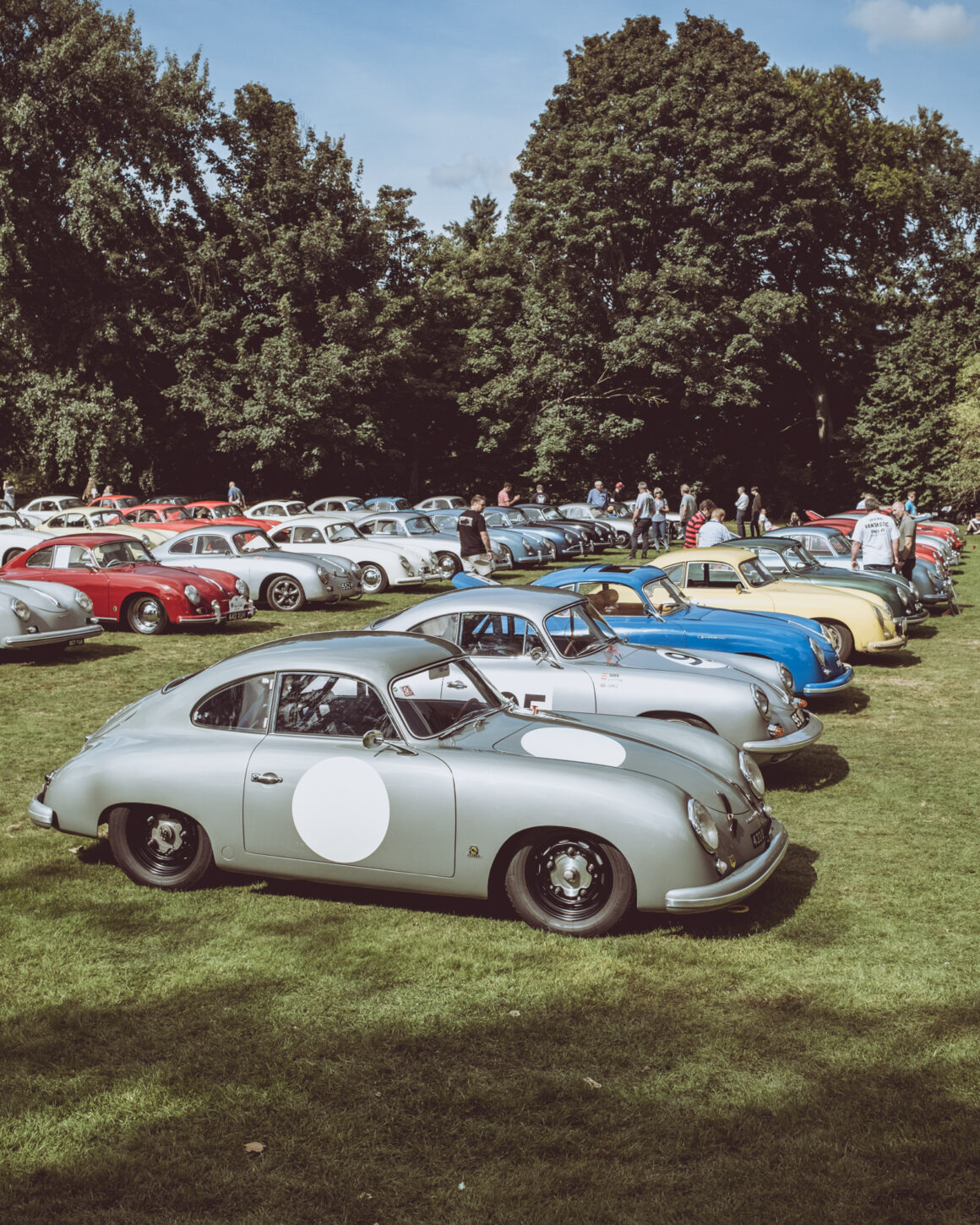 Porsche 356 display at Hedingham